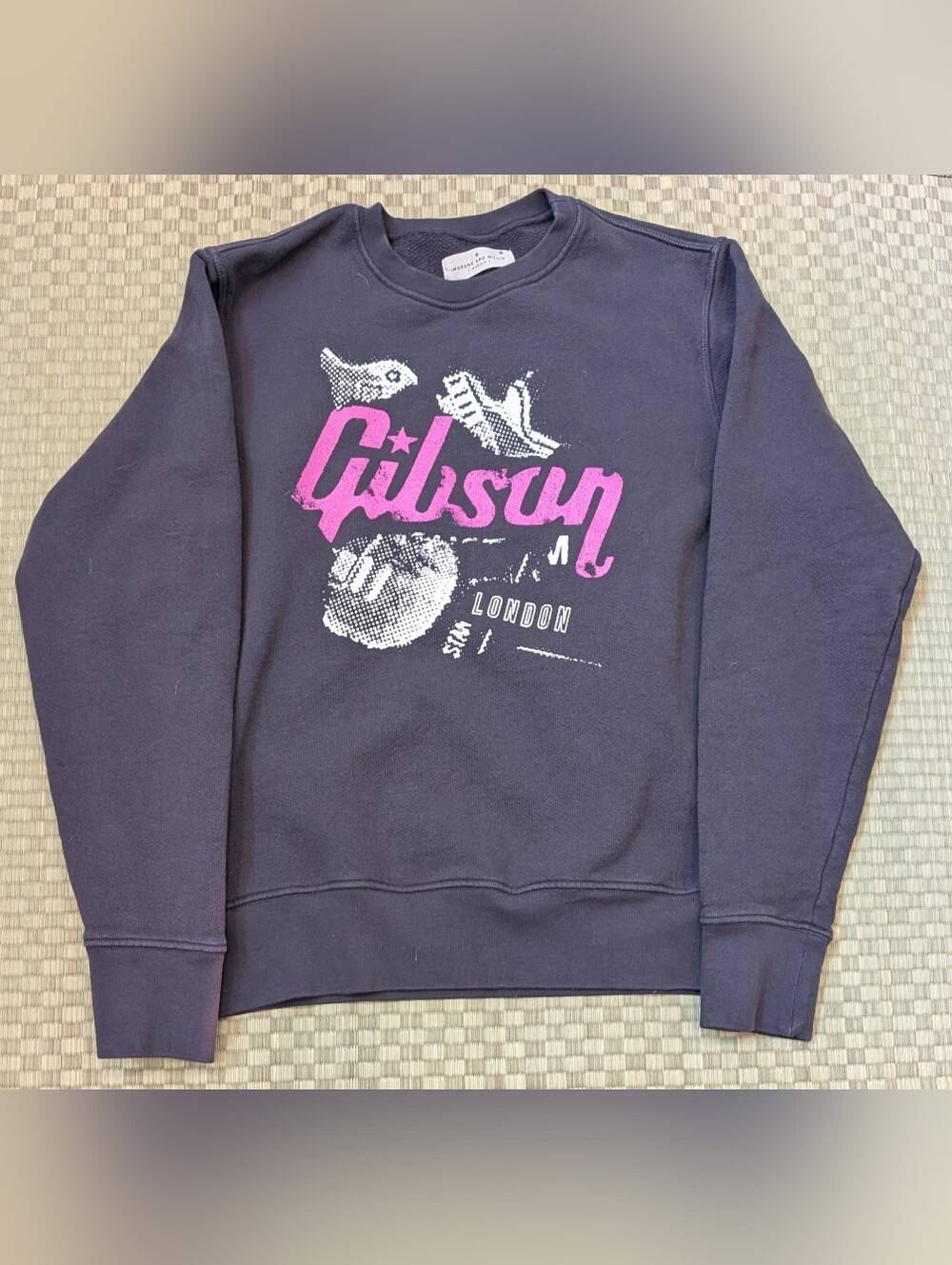 RARE Imogene + Willie x Gibson London Sweatshirt Size Medium Made in USA
